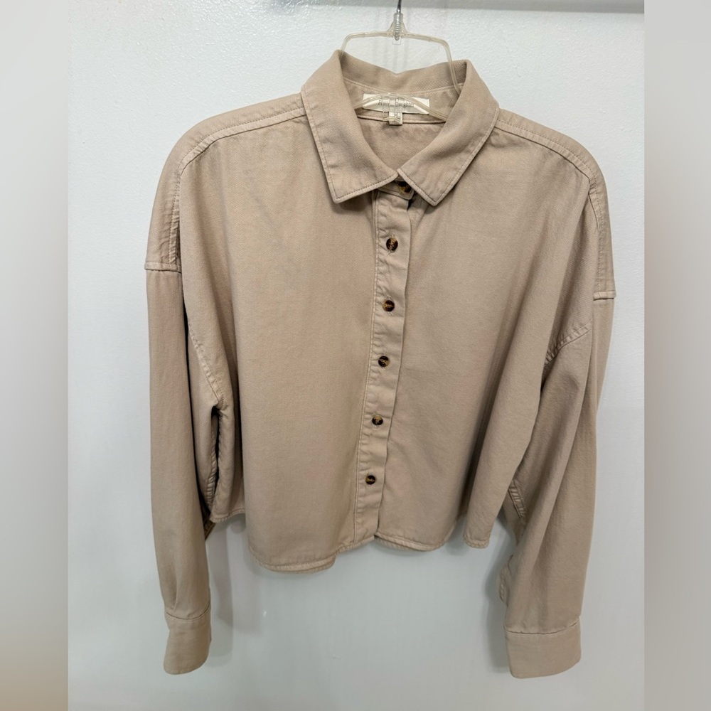 Favorite Daughter- cropped heavy weight shirt- can be worn alone or layered ⭐️